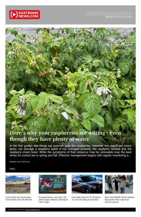 Cover of East Idaho News