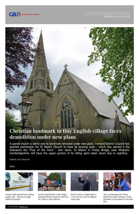Cover of GB News UK