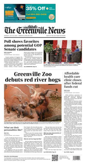 Cover of The Greenville News