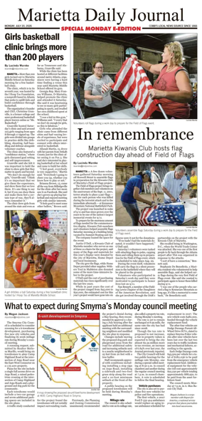Cover of Marietta Daily Journal