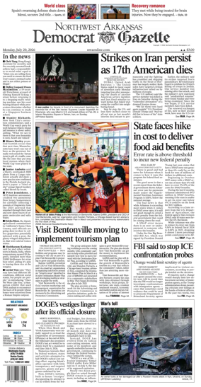 Cover of Northwest Arkansas Democrat-Gazette