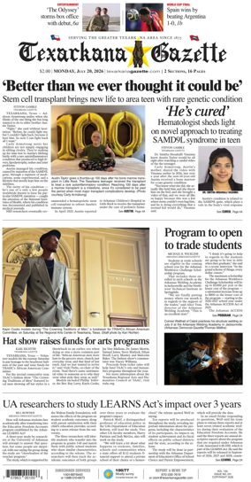 Cover of Texarkana Gazette