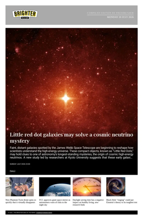 Cover of The Brighter Side of News