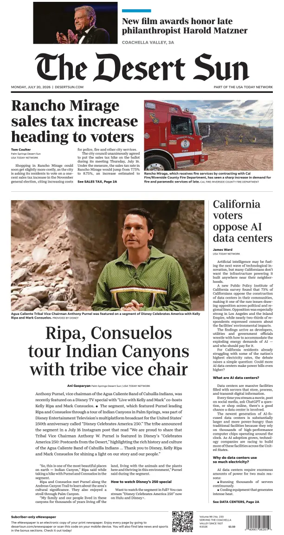Cover of The Desert Sun