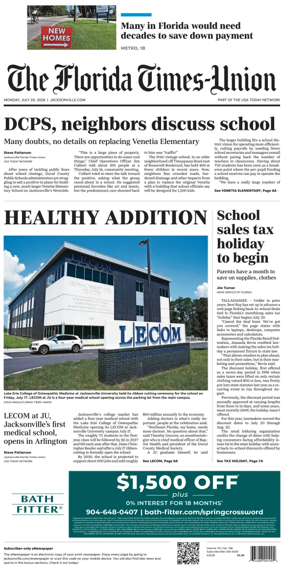 Cover of The Florida Times-Union