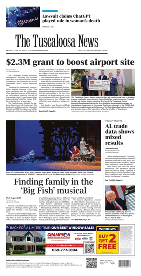 Cover of The Tuscaloosa News
