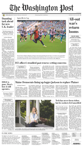 Cover of The Washington Post