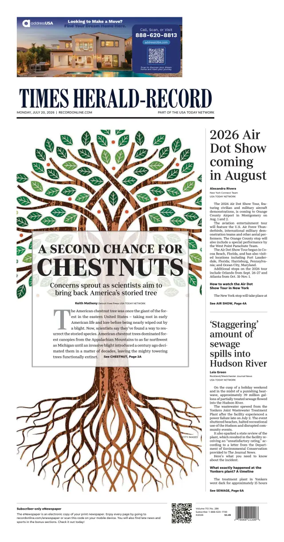 Cover of Times Herald-Record