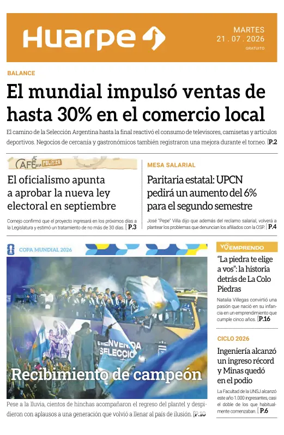 Cover of Diario Huarpe