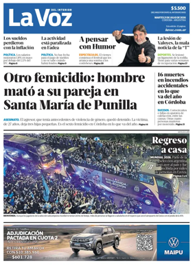 Cover of La Voz del Interior