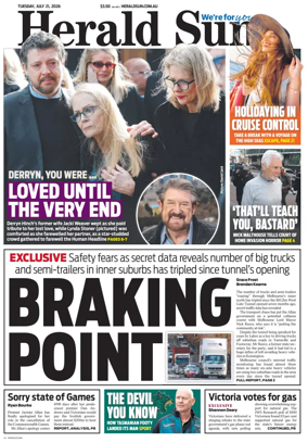 Cover of Herald Sun