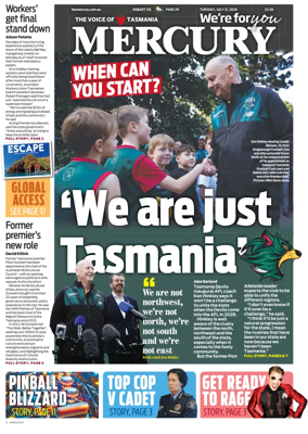 Cover of Mercury (Hobart)