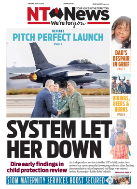 Cover of NT News