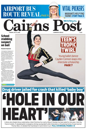 Cover of The Cairns Post