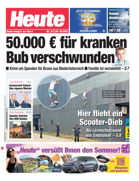 Cover of Heute - Wien Ausgabe