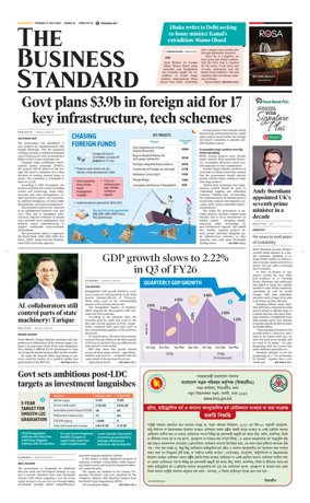 Cover of The Business Standard