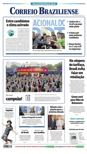 Cover of Correio Braziliense