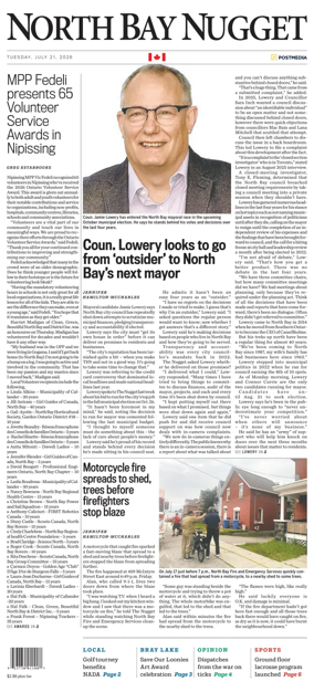 Cover of North Bay Nugget