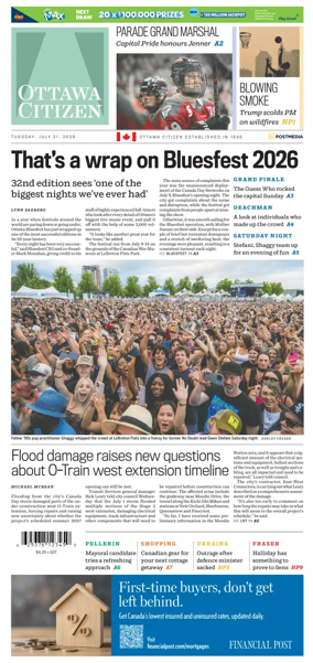 Cover of Ottawa Citizen