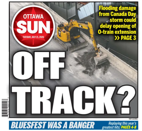 Cover of Ottawa Sun