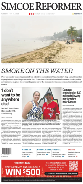Cover of Simcoe Reformer