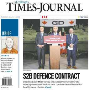Cover of St. Thomas Times-Journal