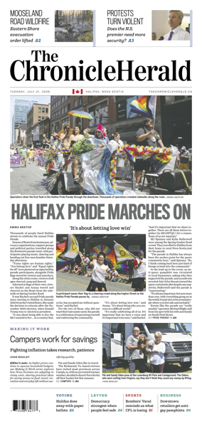 Cover of The Chronicle Herald (Metro)
