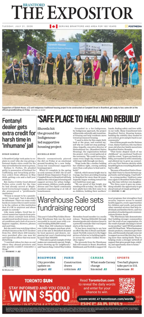Cover of The Expositor (Brantford)