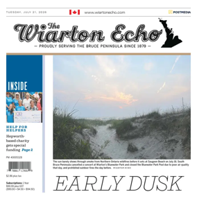 Cover of Wiarton Echo