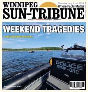 Cover of Winnipeg Sun