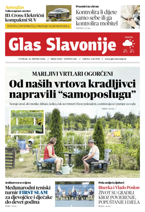 Cover of Glas Slavonije