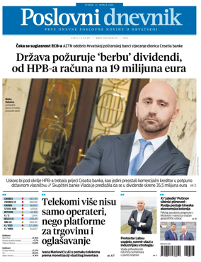 Cover of Poslovni Dnevnik