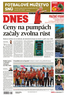 Cover of Dnes Prague Edition