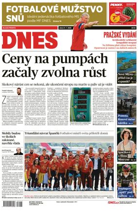 Cover of MF DNES