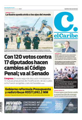 Cover of El Caribe