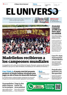 Cover of El Universo
