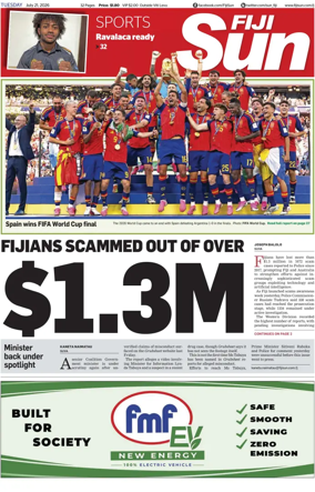 Cover of Fiji Sun
