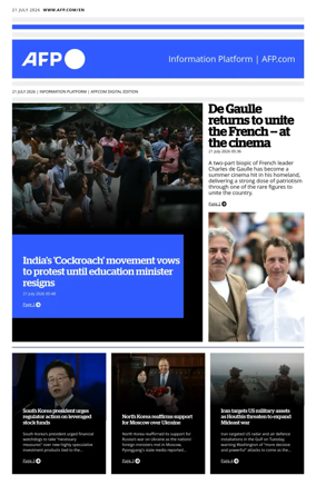 Cover of AFP English