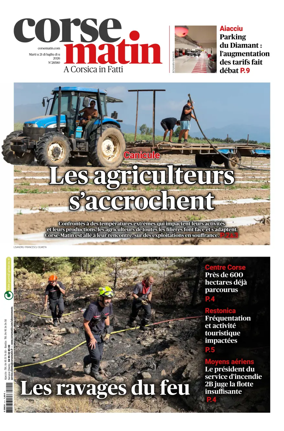 Cover of Corse Matin