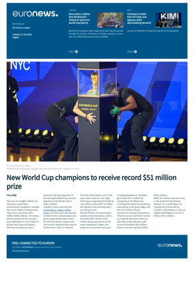 Cover of EuroNews (English Edition)