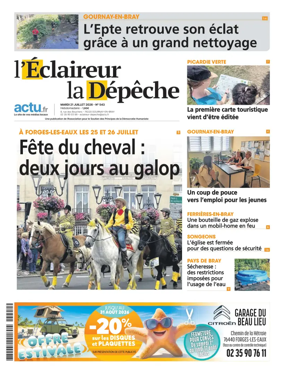 Cover of l'Eclaireur la Depeche