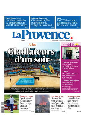 Cover of La Provence Arles