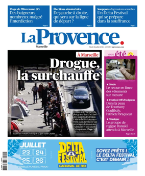 Cover of La Provence Marseille