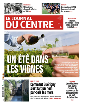 Cover of Le Journal du Centre