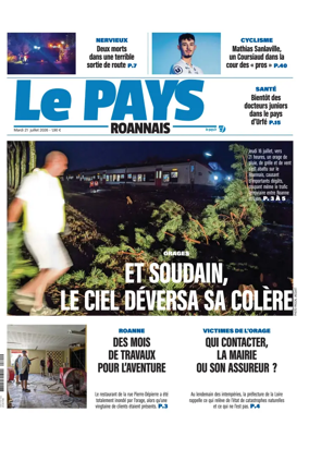 Cover of Le Pays Roannais (Roanne)