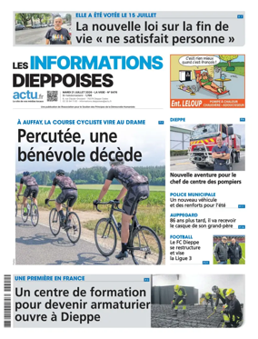 Cover of Les Informations Dieppoises