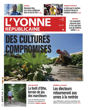 Cover of L'Yonne Republicaine