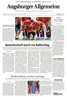 Cover of Augsburger Allgemeine (Land West)