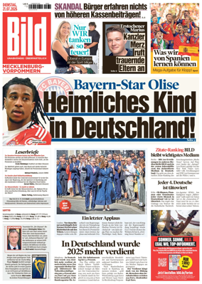 Cover of BILD Mecklenburg