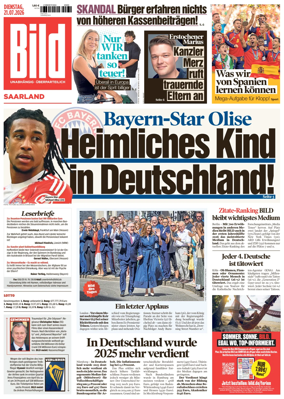 Cover of BILD Saarland